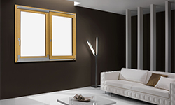 Serramento in pvc scorrevole complanare
